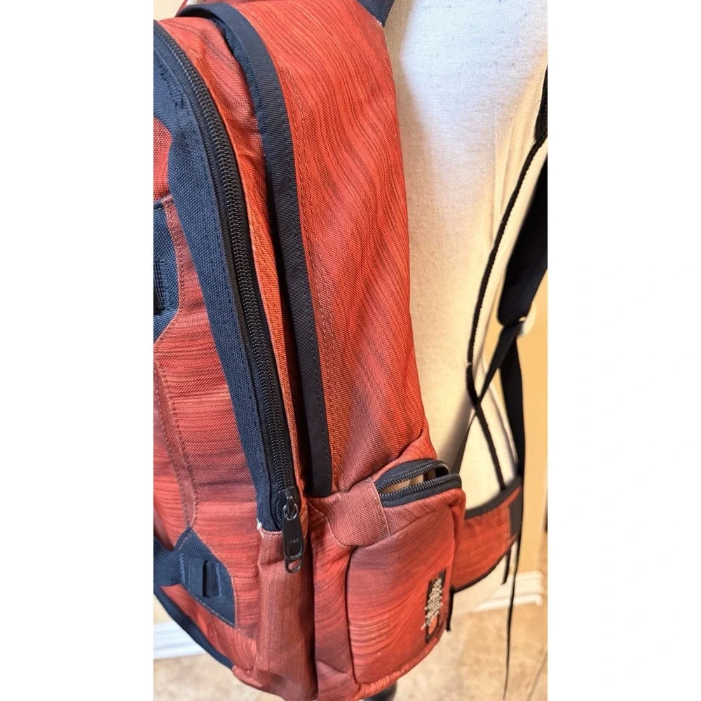 Vintage Y2K Dakine Skateboard Backpack Red Black Technical Skate Gorpcore